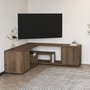 Hanah Home Soporte de TV Roble